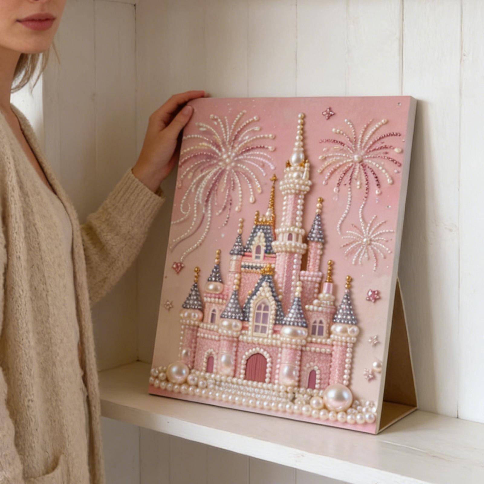 Art Craft Holiday - DIYパールペイントキット ビーズアートクラフト 大人初心者向け ホームデコレーション 誕生日 ホリデーギフト