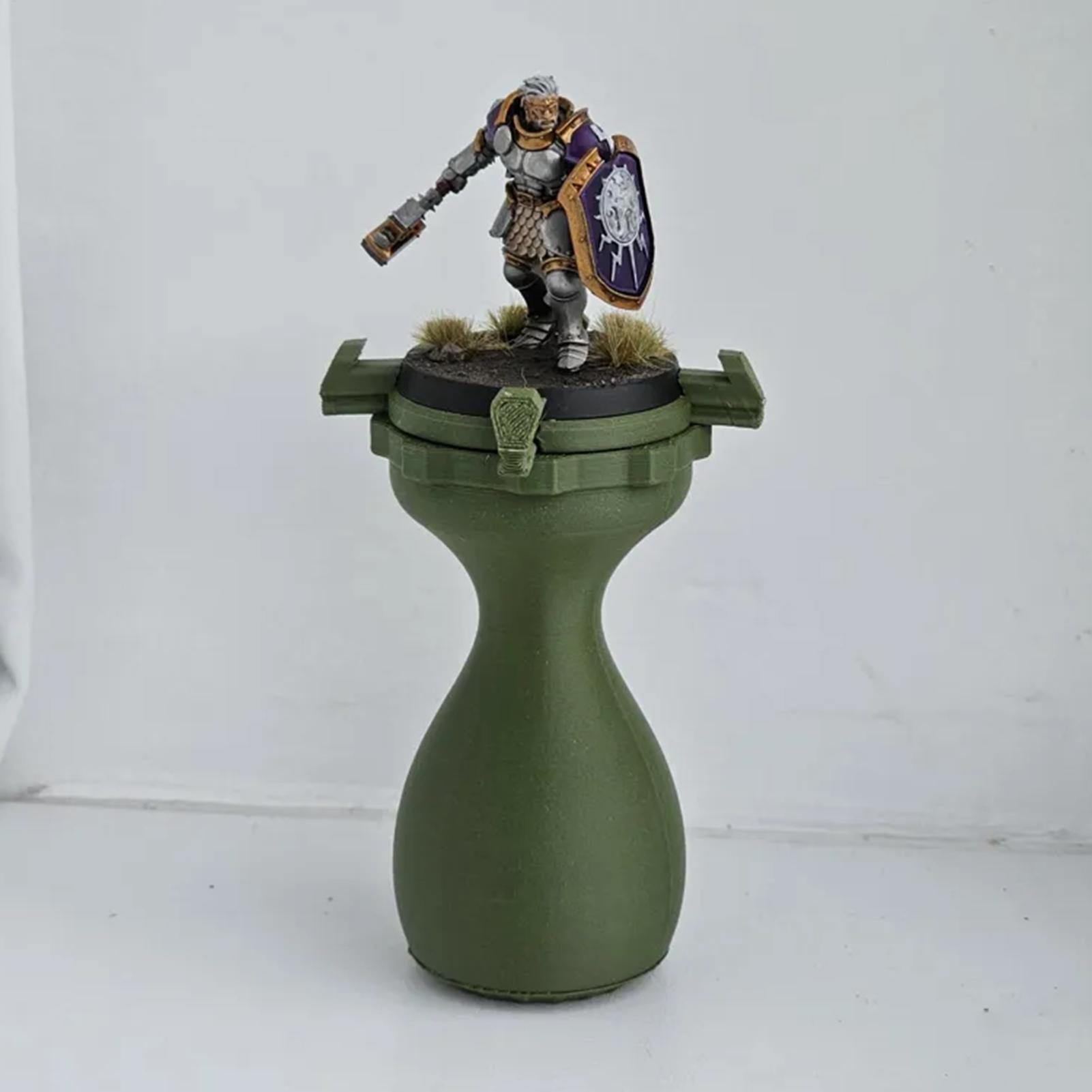 Art Craft Shop - ミニペイントハンドルミニチュアホルダーツールアーティストモデルアクセサリークラフト用ディテール作成用大人用水彩アートモデル