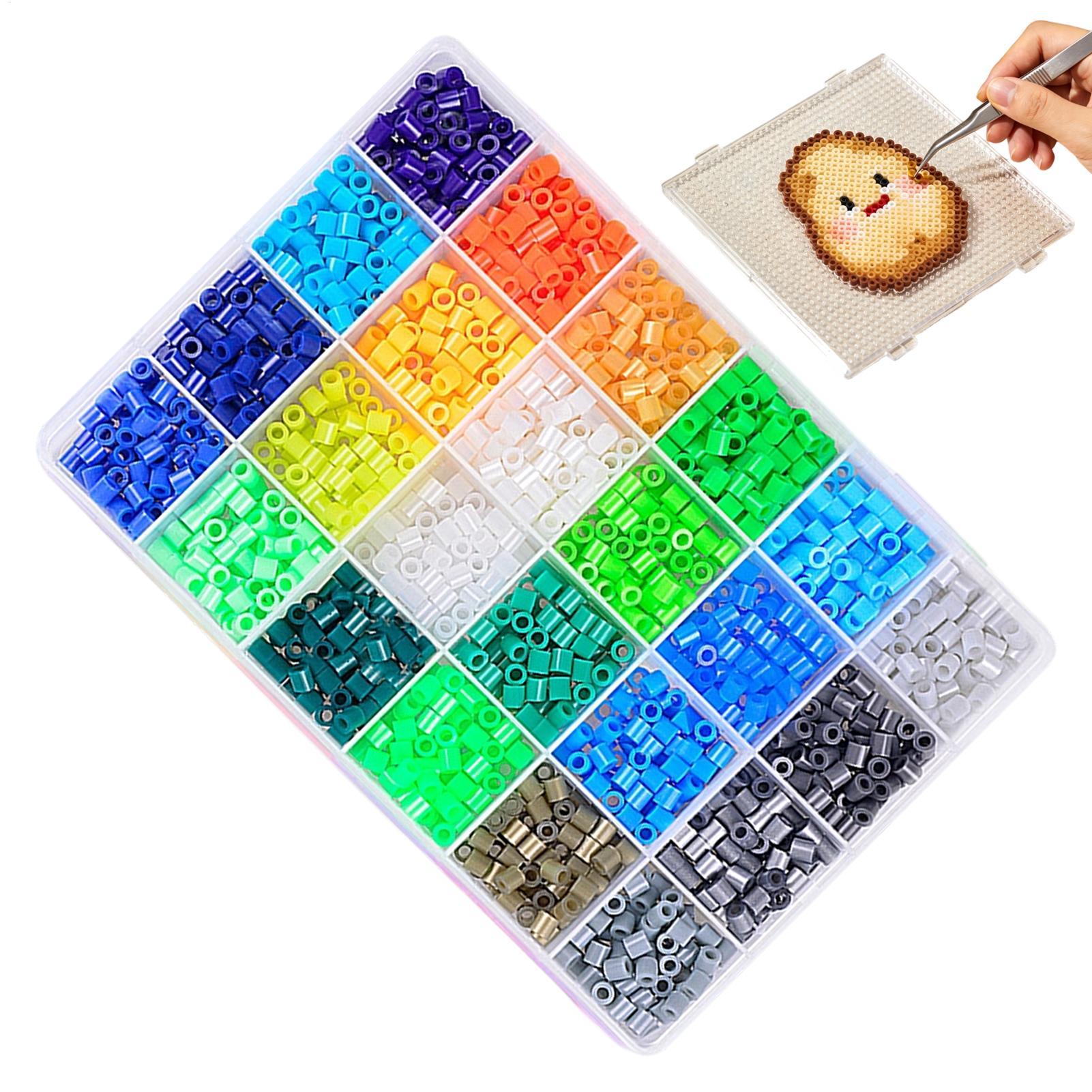 Art Craft Workshop - メルティビーズ 24色 DIY クラフト用品 ピクセルアートとクラフト ティーンエイジャー