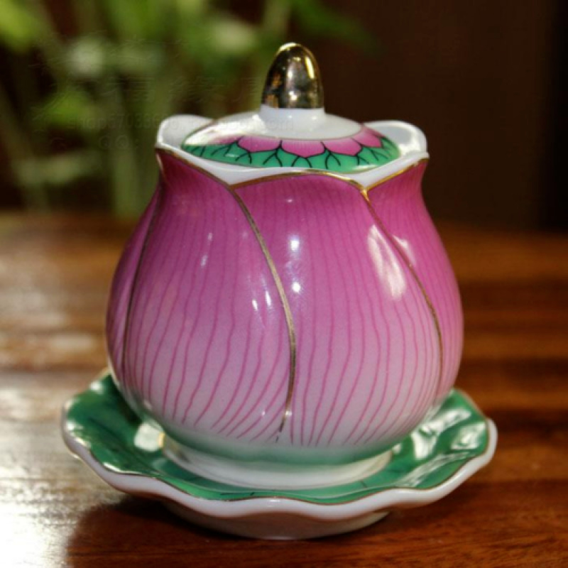 Art Craft Cup - クリエイティブ工芸品蓮の聖水カップ仏具仏家の装飾