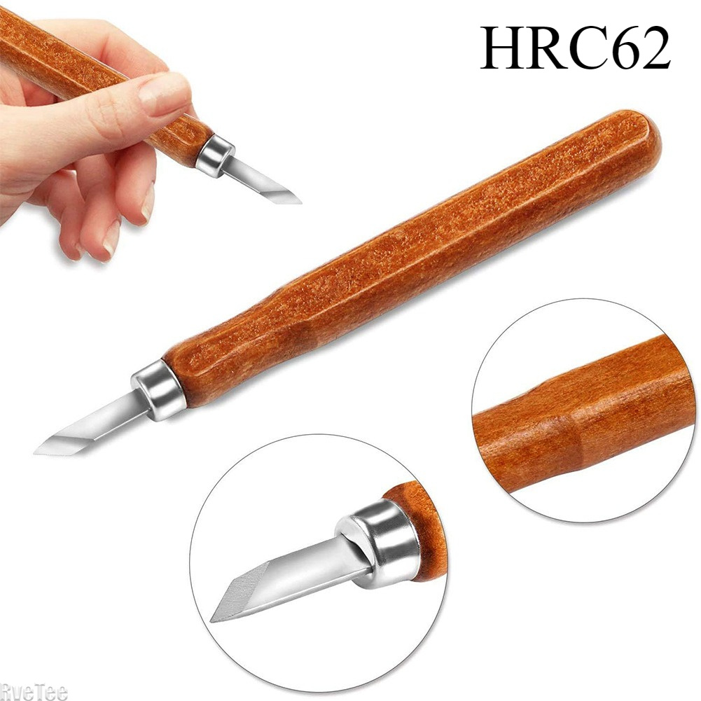 Art Craft Bag - 12 個 SK2 木工彫刻ツールセット バッグ付き砥石 HRC62