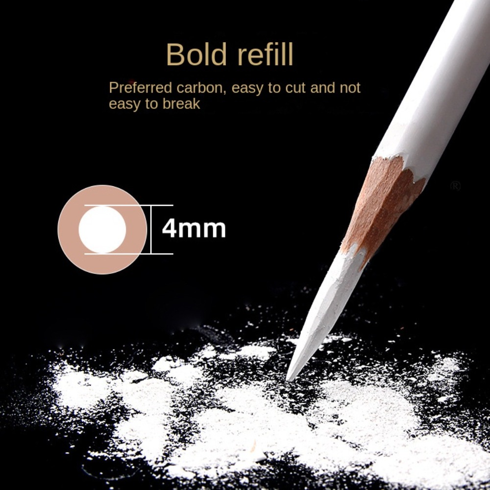 3 個ソフト/ミディアム/ハード木炭鉛筆セット描画鉛筆白/黒 - Sketching Charcoal Set のレビューと価格