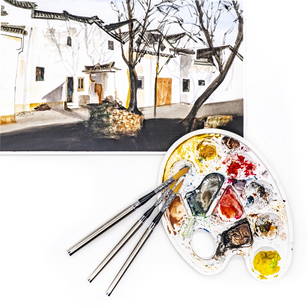 Artsecret-取り外し可能な金属ペイントブラシのセット - Acrylic Pour Paint のレビューと価格