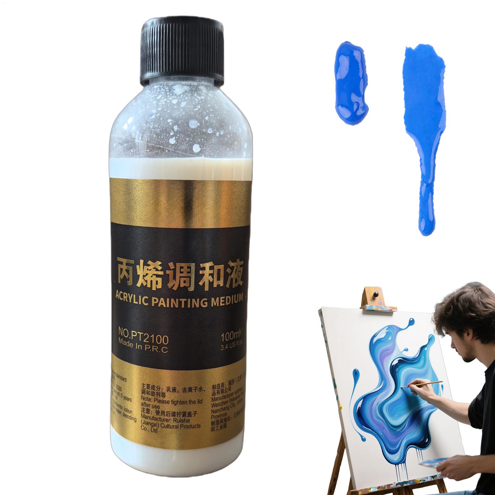 100ml アクリル流体メディウムペイントシンナー アートア - Art Craft Blend のレビューと価格