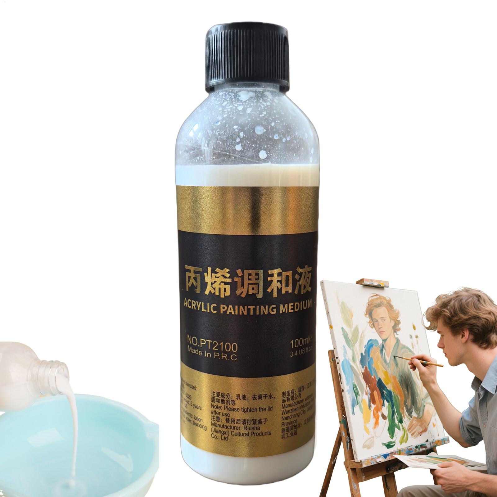 100ml アクリル流体メディウムペイントシンナー アートア - Art Craft Blend のレビューと価格
