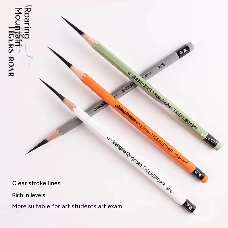 スケッチブラックチャコールペンシル、ドローイングセット、バス - Sketching Charcoal Set のレビューと価格
