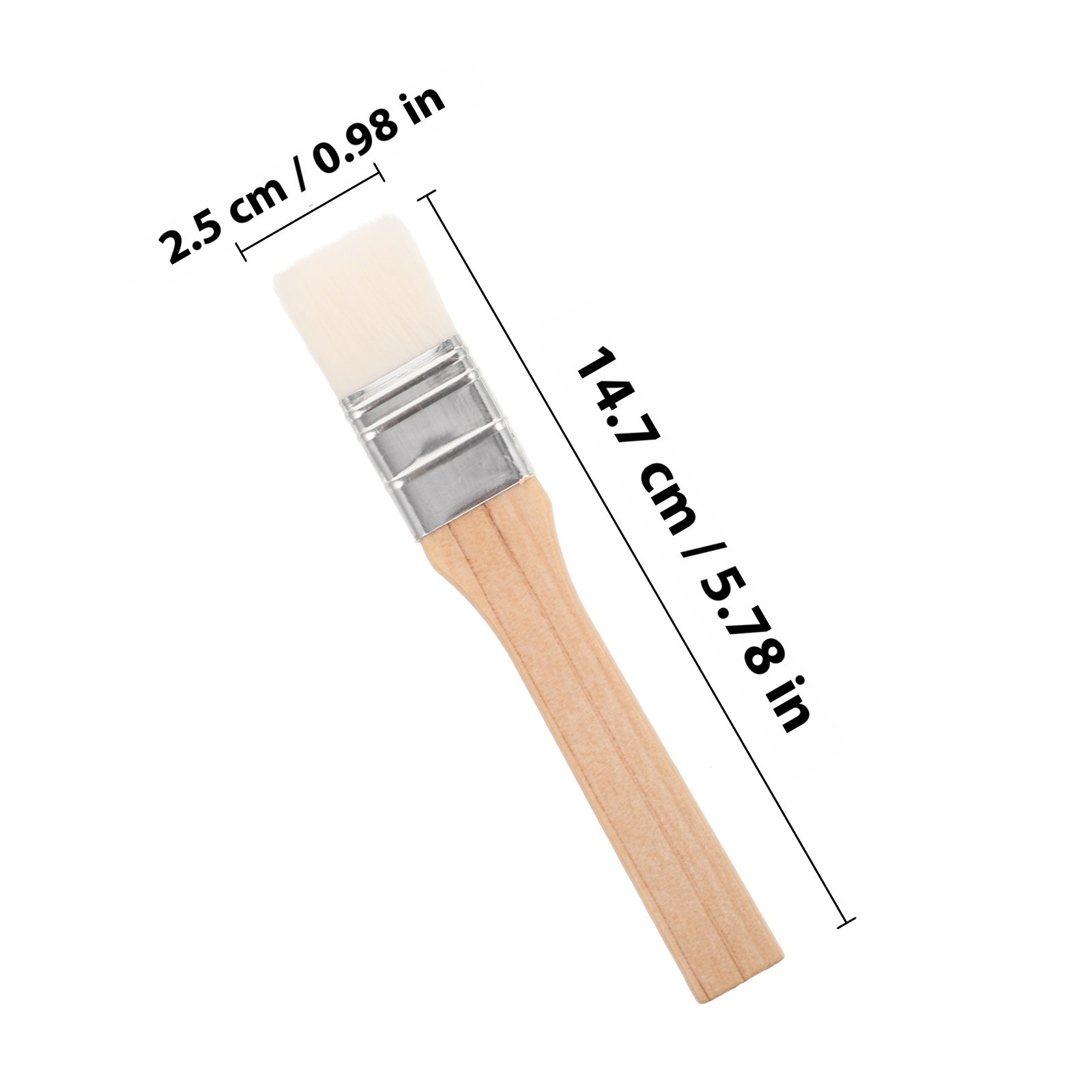 6本セット木製ハンドル絵筆セット、携帯用水彩油絵ガッシュブラ - Art Craft Blend のレビューと価格