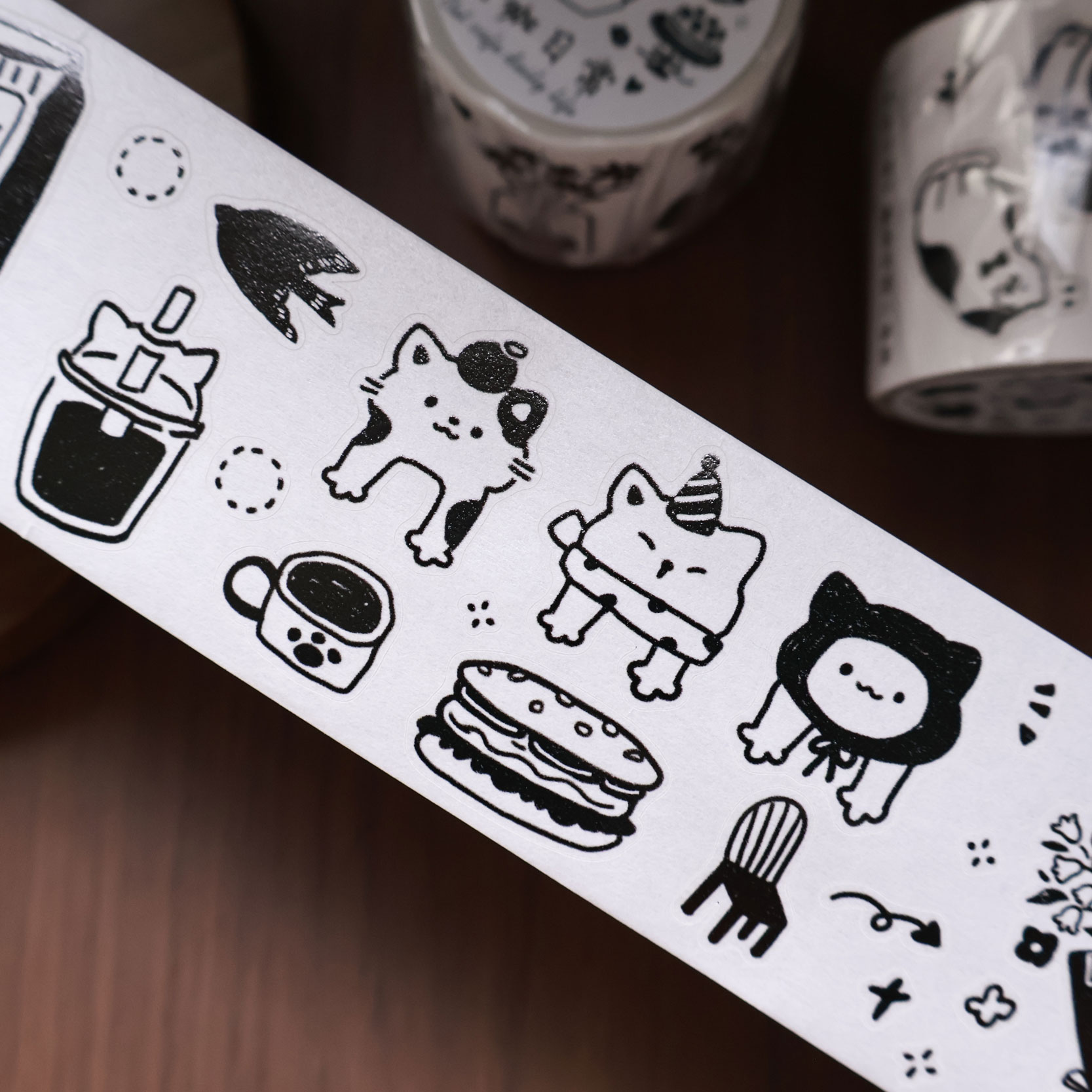 YiEr スタジオヴィンテージデイリー猫のコーヒーライフ和紙 - Washi Tape Rolls のレビューと価格