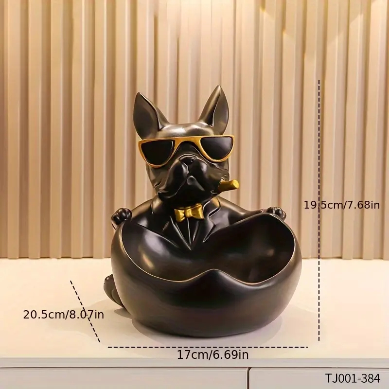 クリエイティブなサングラスをかぶったクールな犬の像、ブルドッ - Art And Craft Sunglasses のレビューと価格