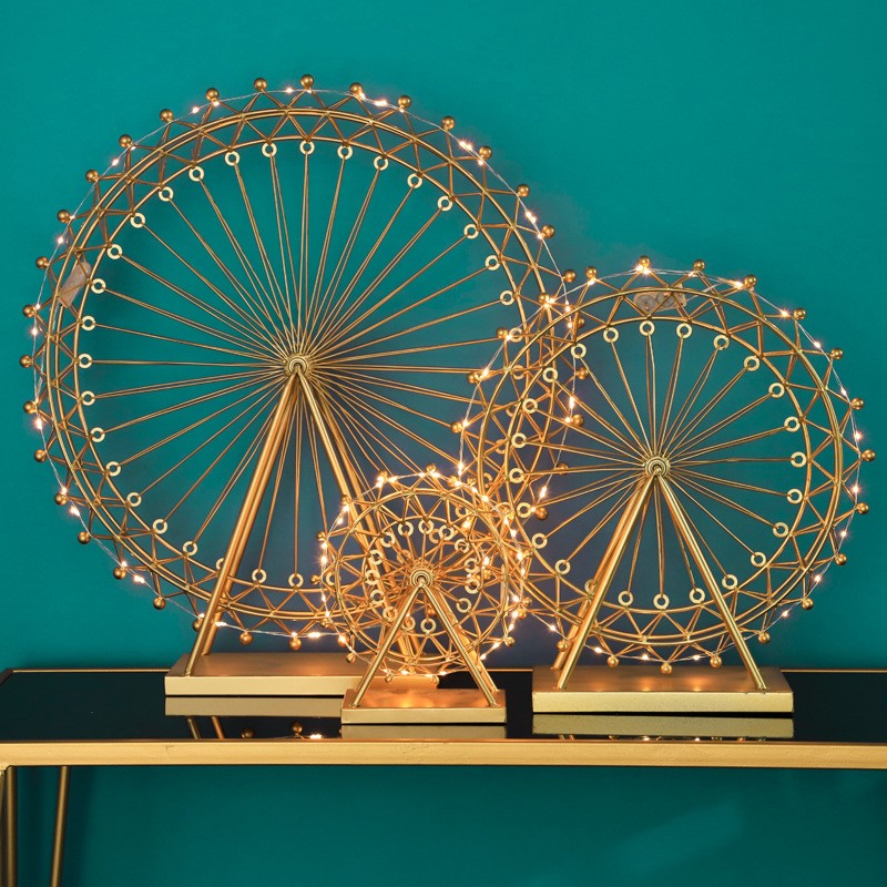 アイアンアート観覧車装飾、ホームデスクトップクラフト、レスト - Art Craft Restaurant のレビューと価格