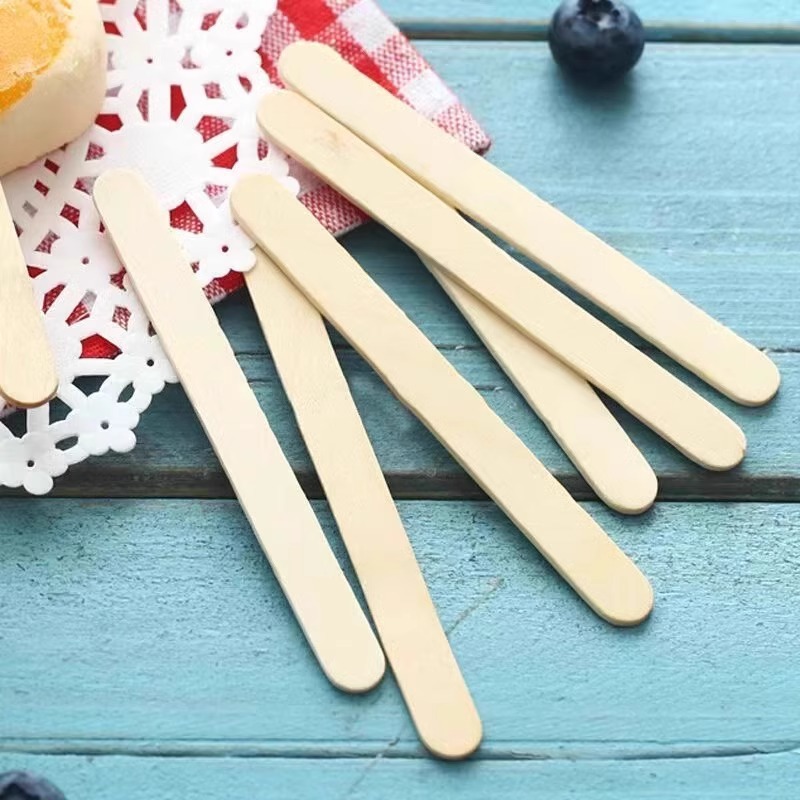 アイスキャンディースティック、天然木製アイスクリームスティッ - Art Craft With Ice Cream Stick のレビューと価格