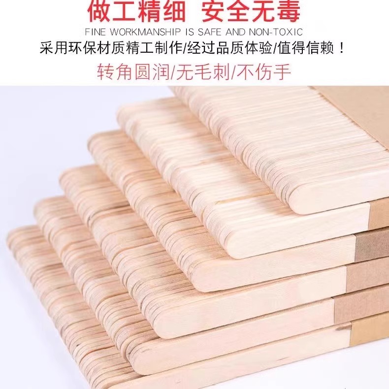アイスキャンディースティック、天然木製アイスクリームスティッ - Art Craft With Ice Cream Stick のレビューと価格