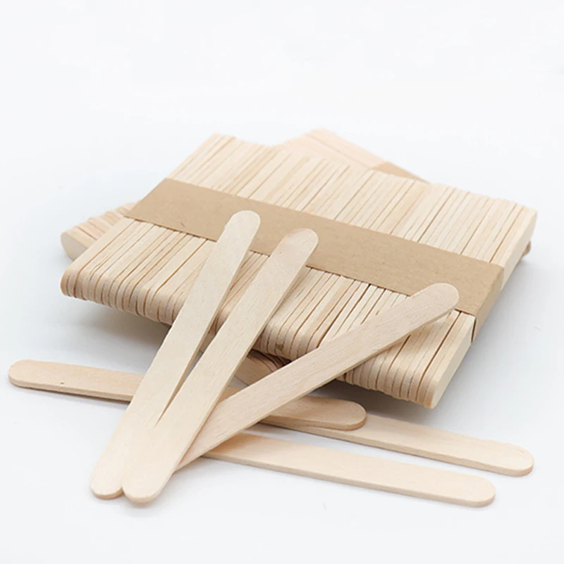 50本/100本入り アイスクリーム用木製スティック 天然木 - Art Craft With Ice Cream Stick のレビューと価格