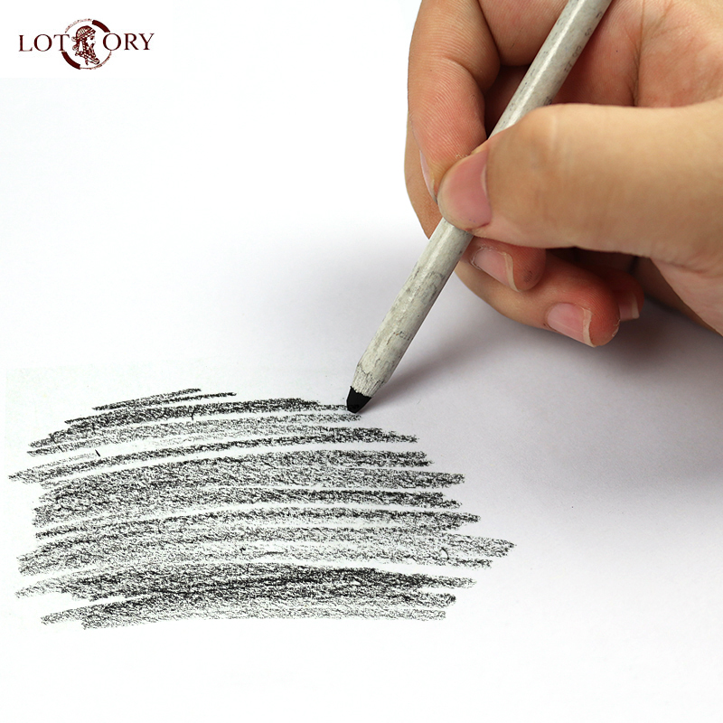 LOTORY 12 個黒スケッチ鉛筆ソフトカーボンペンハンド - Sketching Charcoal Set のレビューと価格