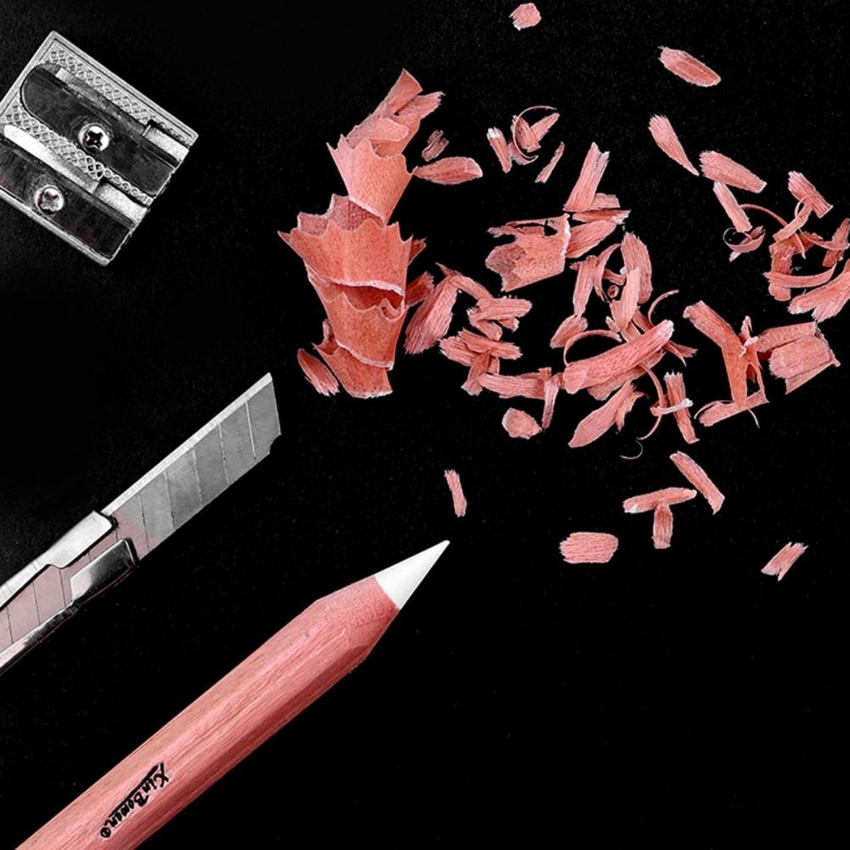 2 ピース/セット厚いスケッチ白炭鉛筆アートハイライト鉛筆初 - Sketching Charcoal Set のレビューと価格