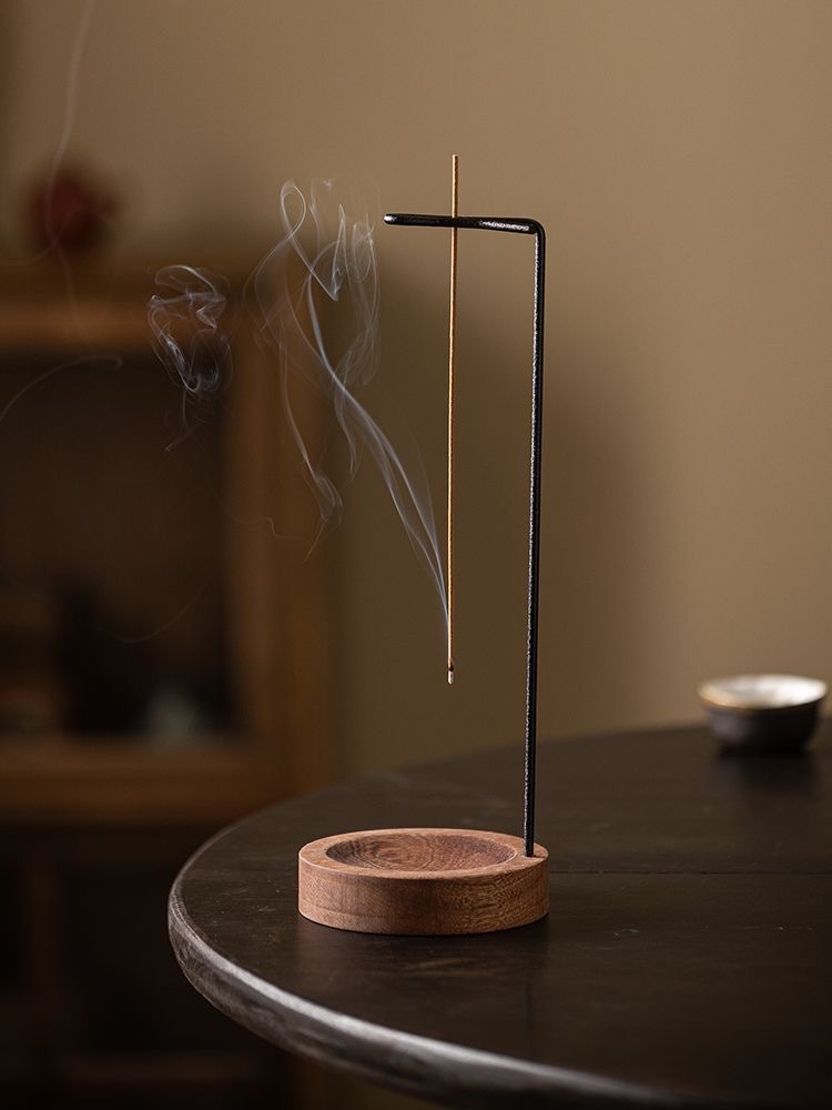 クリエイティブな逆さ香炉、線香立て、木製丸型香炉、寝室、家の - Art Craft Stick のレビューと価格