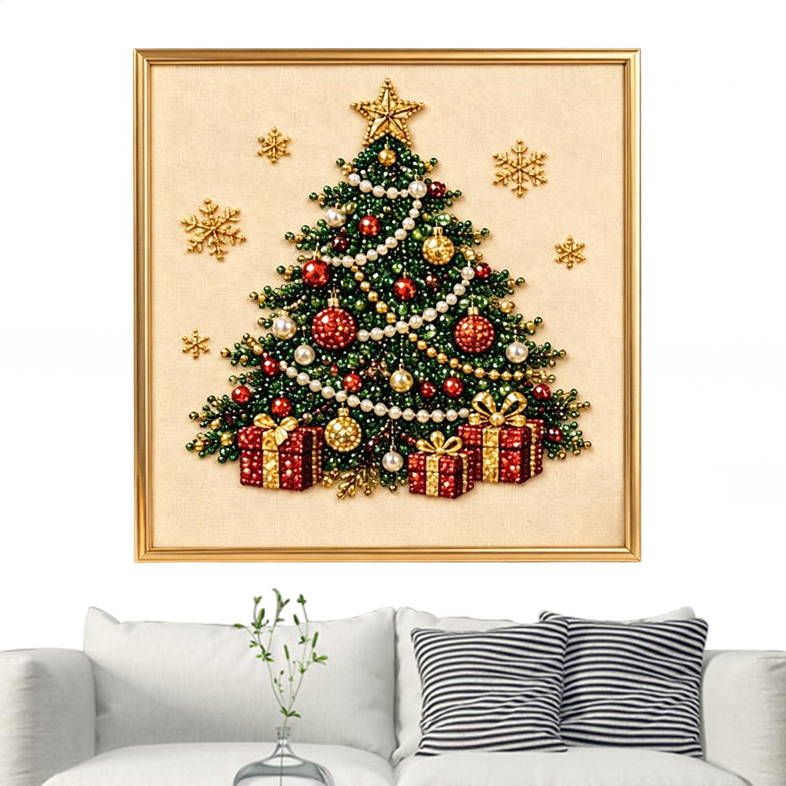 パールペイントキットクリスマス手作り装飾フレーム壁アートパー - Art Craft For Christmas のレビューと価格