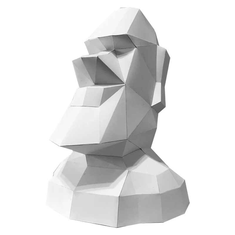 イースターアイランド3Dペーパークラフト、ホーム折り紙アート - Art Craft Cardboard のレビューと価格