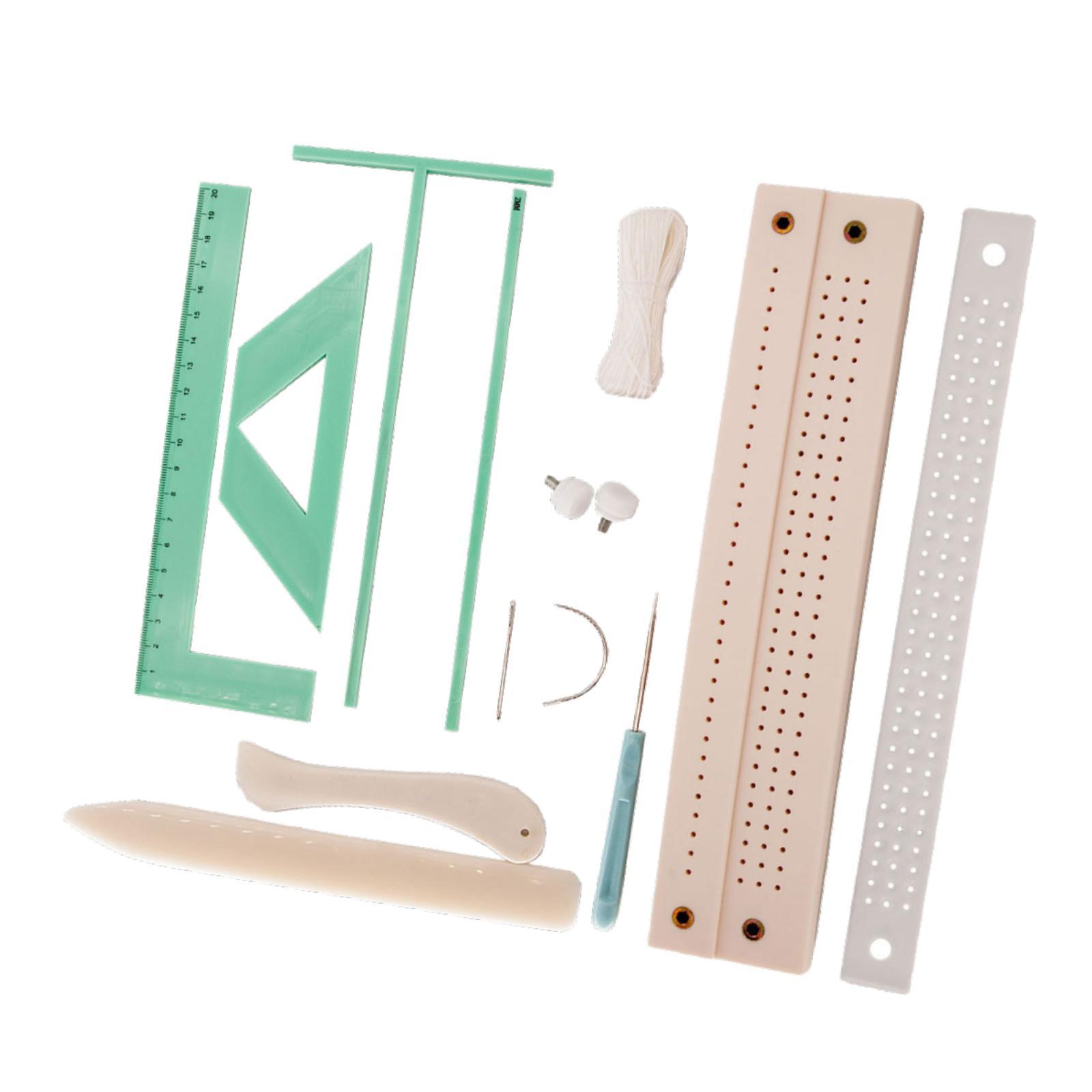 製本キット スクラップブッキングツール 裁縫用品 製本パンチ - Bookbinding Supply Kit のレビューと価格