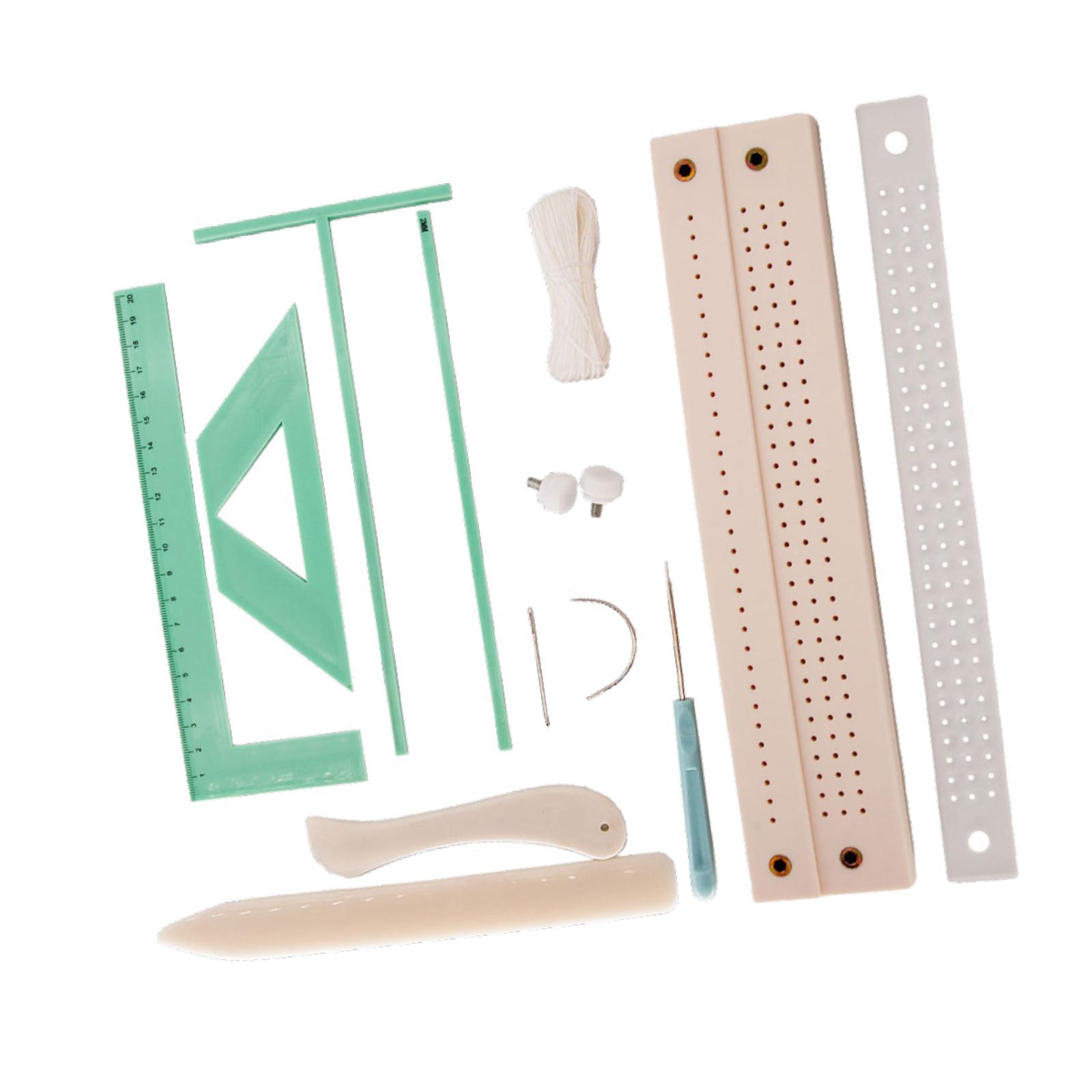 製本キット スクラップブッキングツール 裁縫用品 製本パンチ - Bookbinding Supply Kit のレビューと価格