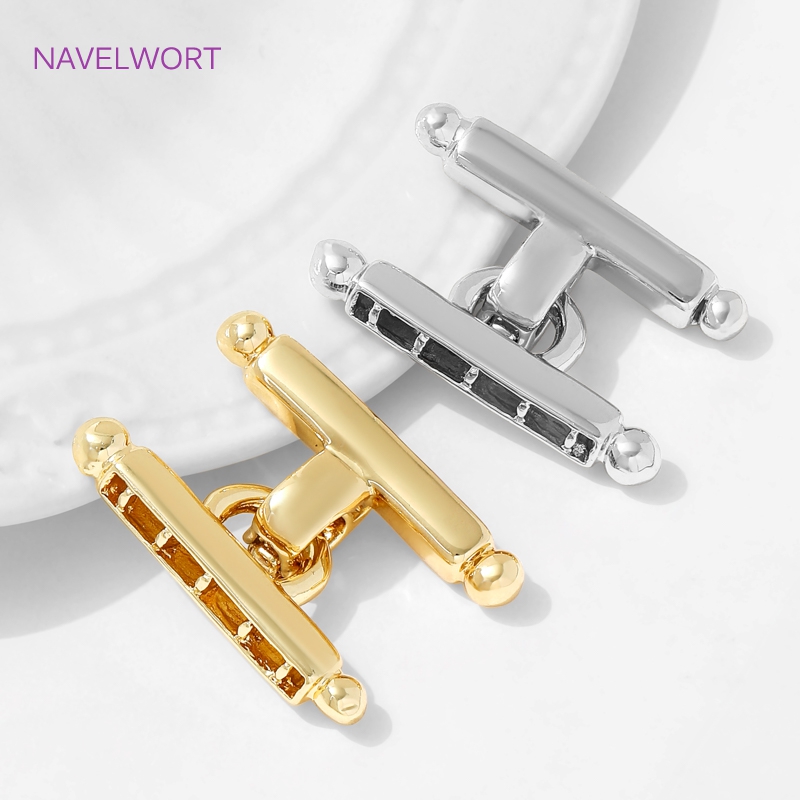 マルチストランドネックレスクラスプ 18K ゴールドメッキパ - Art Craft Making のレビューと価格