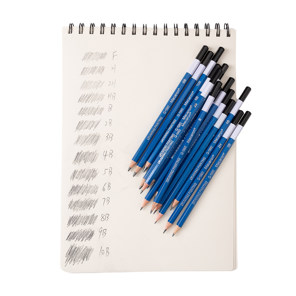 初心者とアーティストのための木炭鉛筆セット、プロのスケッチ、 - Sketching Charcoal Set のレビューと価格