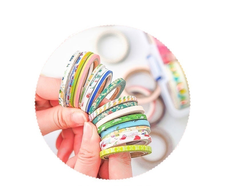 装飾テープのロール,20/50の和紙テープのロール,ゴールド - Washi Tape Rolls のレビューと価格