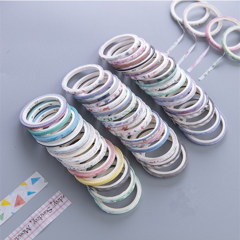 装飾テープのロール,20/50の和紙テープのロール,ゴールド - Washi Tape Rolls のレビューと価格