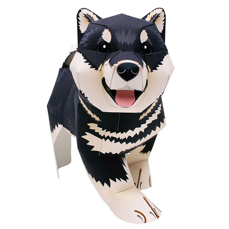 柴犬-手作りの折り紙,3Dミニペーパーモデル,ペーパークラフ - Art Craft Cardboard のレビューと価格