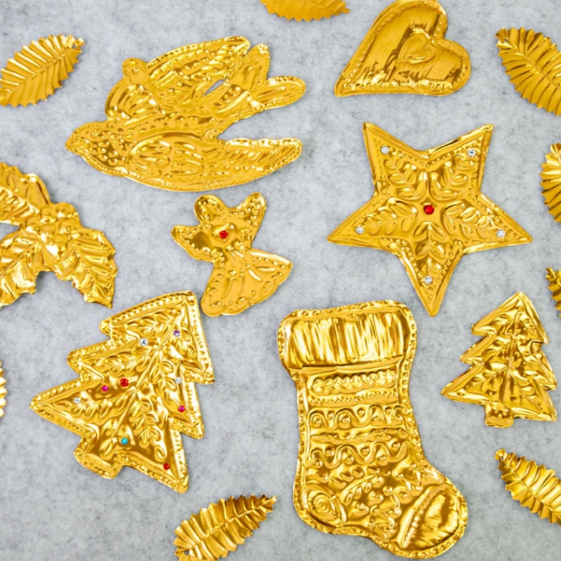 DIY金箔アートレリーフクリスマスデコレーション金銀装飾ペン - Art Craft For Christmas のレビューと価格