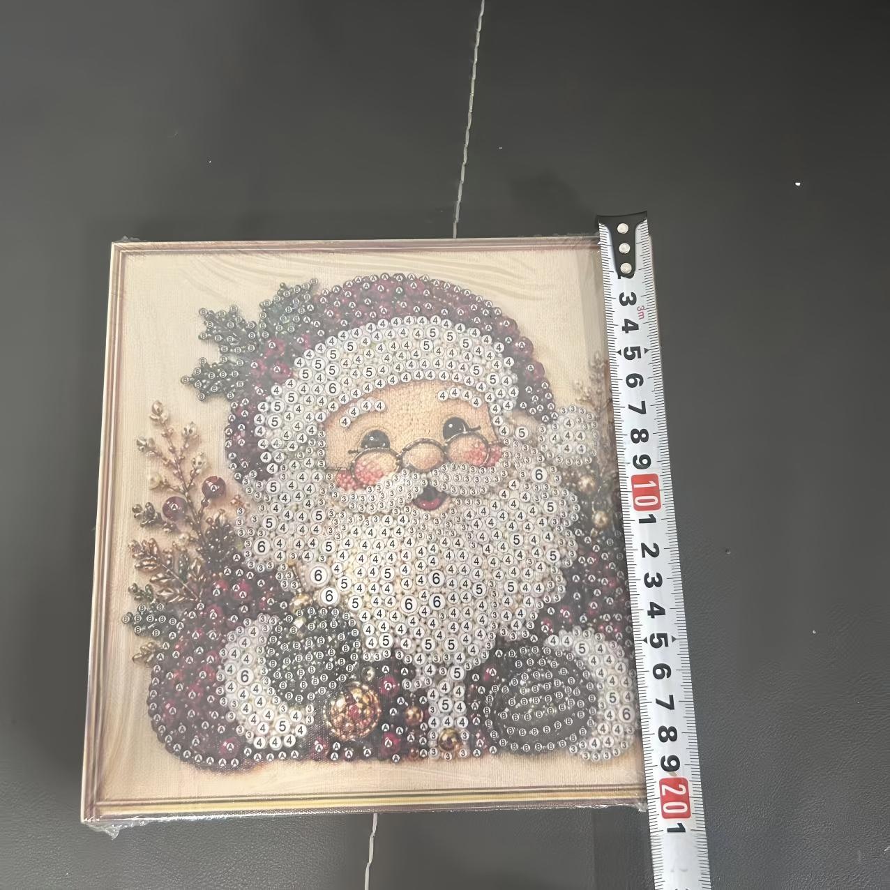 クリスマスパールダイヤモンドペインティングアートキット（フレ - Art Craft For Christmas のレビューと価格