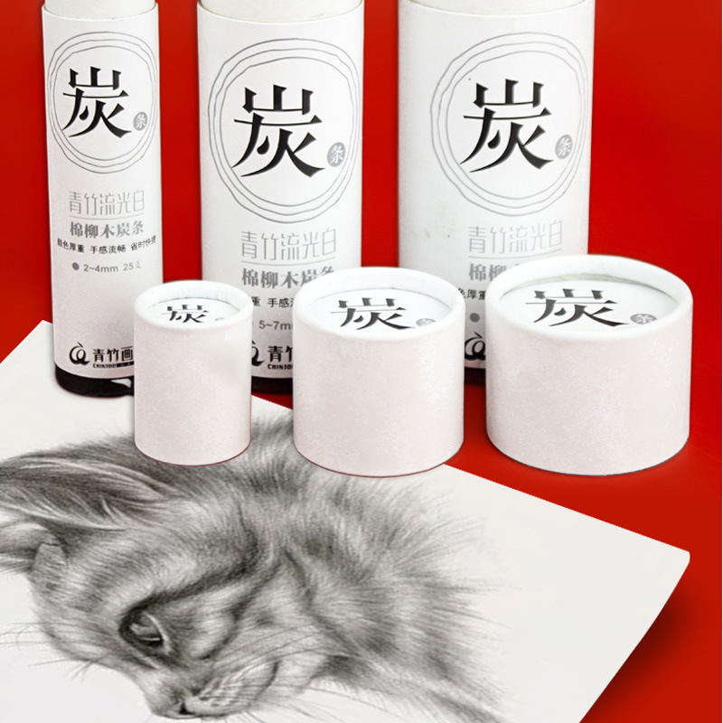 25 個のつる木炭スティック、柳プロフェッショナルスケッチ描 - Sketching Charcoal Set のレビューと価格