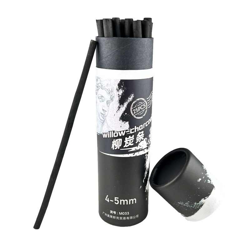 25 個のつる木炭スティック、柳プロフェッショナルスケッチ描 - Sketching Charcoal Set のレビューと価格