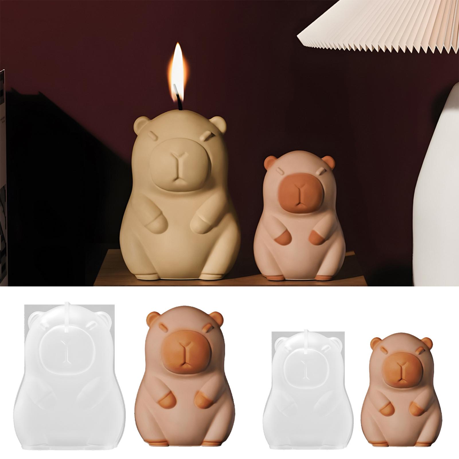 かわいいシリコンモールド 3D カピバラ樹脂モールド ノンス - Art Craft With Ice Cream Stick のレビューと価格