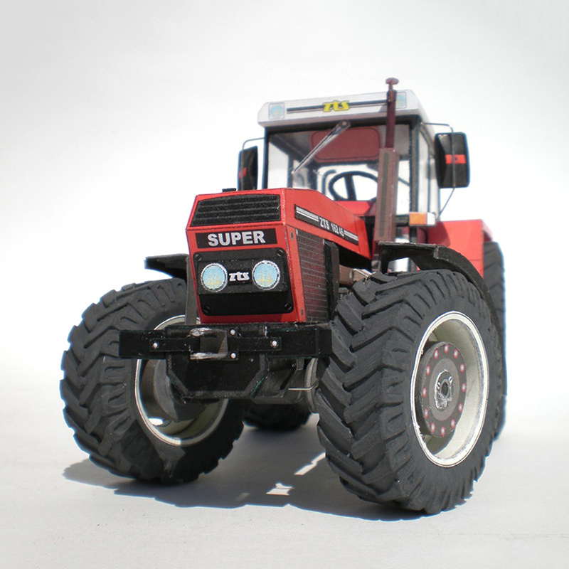 Zetor-子供と大人のための3d折りたたみ紙モデル162, - Art Craft Cardboard のレビューと価格