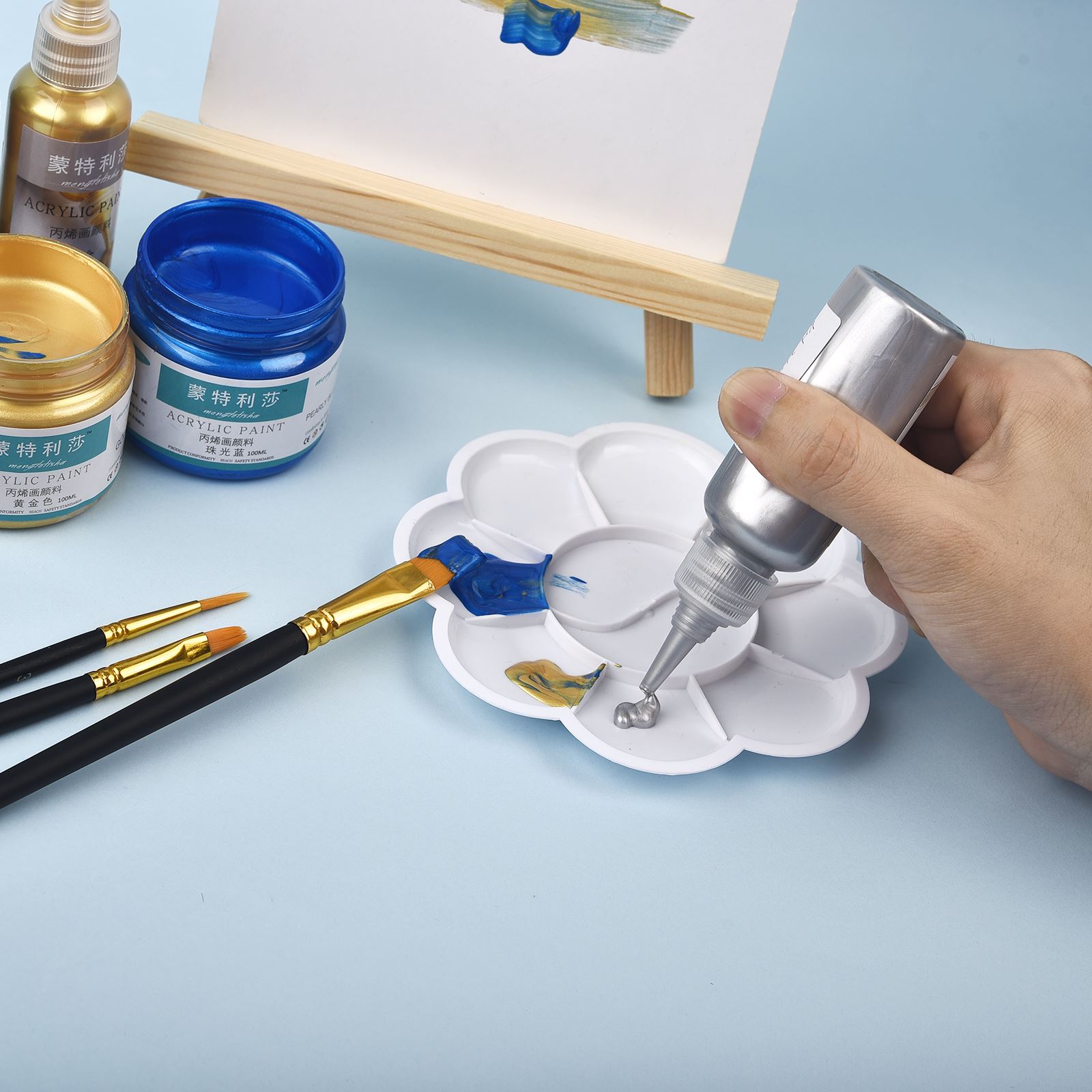 パールアクリルメタリックペイント,エポキシ樹脂アート顔料,ジ - Acrylic Pour Paint のレビューと価格