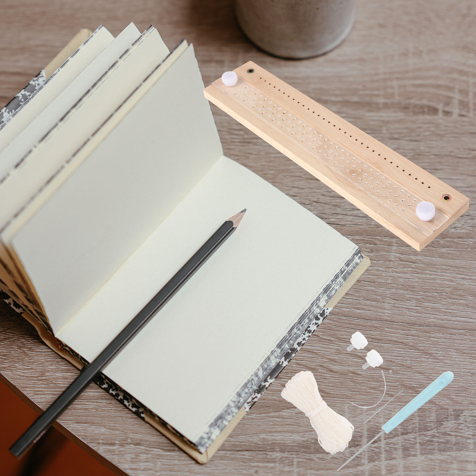 日記帳、ジャーナル、ノート用の手持ち式穴あけ・製本ツールキッ - Bookbinding Supply Kit のレビューと価格
