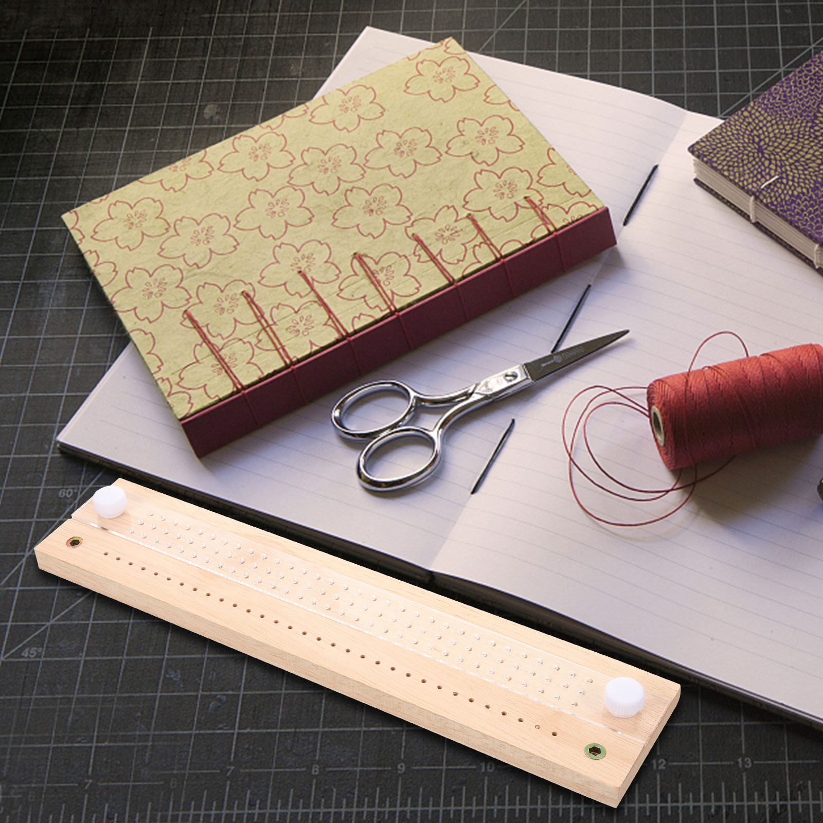 日記帳、ジャーナル、ノート用の手持ち式穴あけ・製本ツールキッ - Bookbinding Supply Kit のレビューと価格
