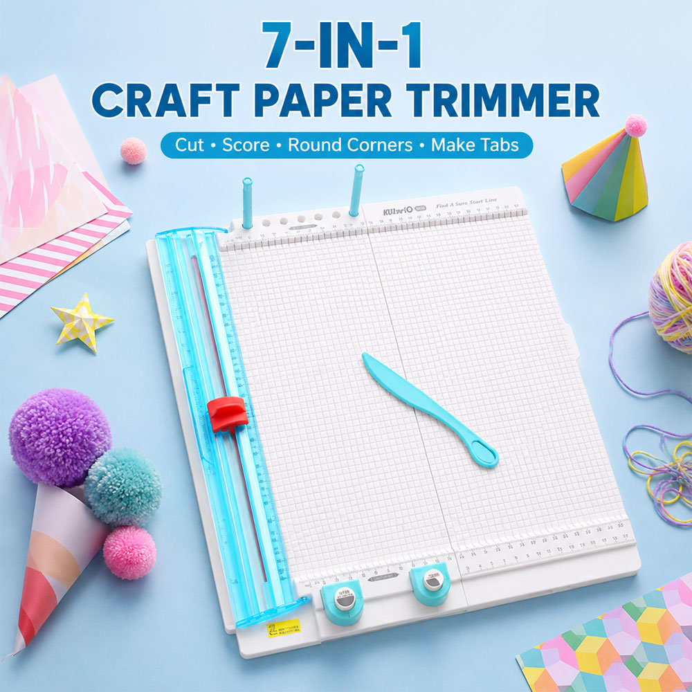 7-in-1ペーパーカッター＆スコアリングボード、10枚用折 - Art Craft Cardboard のレビューと価格