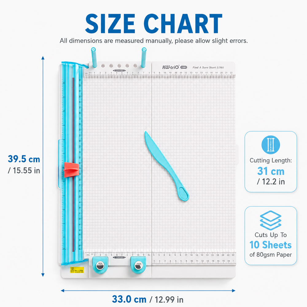 7-in-1ペーパーカッター＆スコアリングボード、10枚用折 - Art Craft Cardboard のレビューと価格