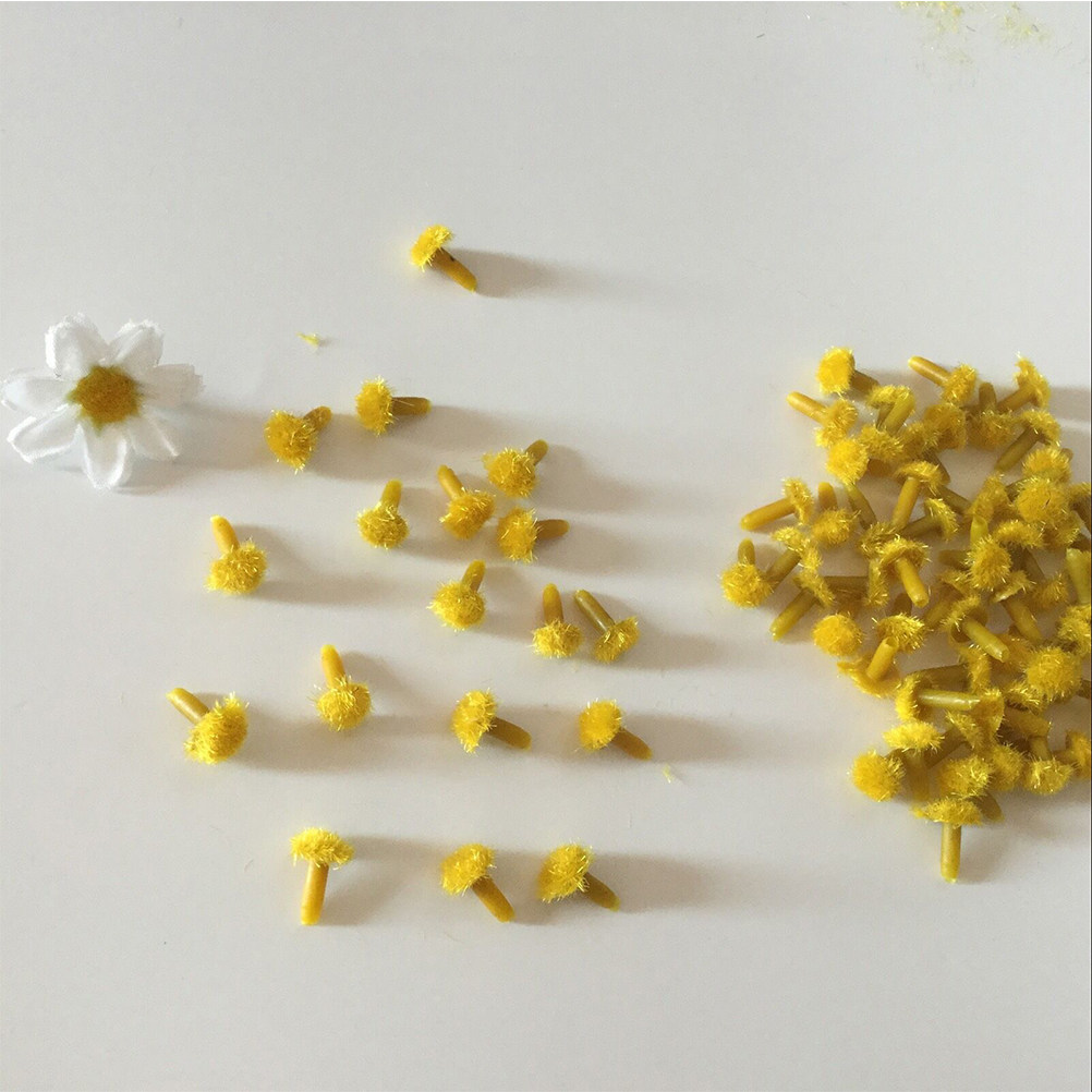 200個入り ひまわり雄蕊 シミュレーション花飾り DIYフ - Art Craft Shop のレビューと価格