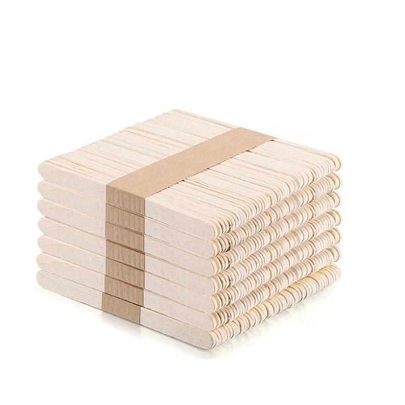 アイスクリームスティック 100本入り 天然木製 ポプシクル - Art Craft With Ice Cream Stick のレビューと価格