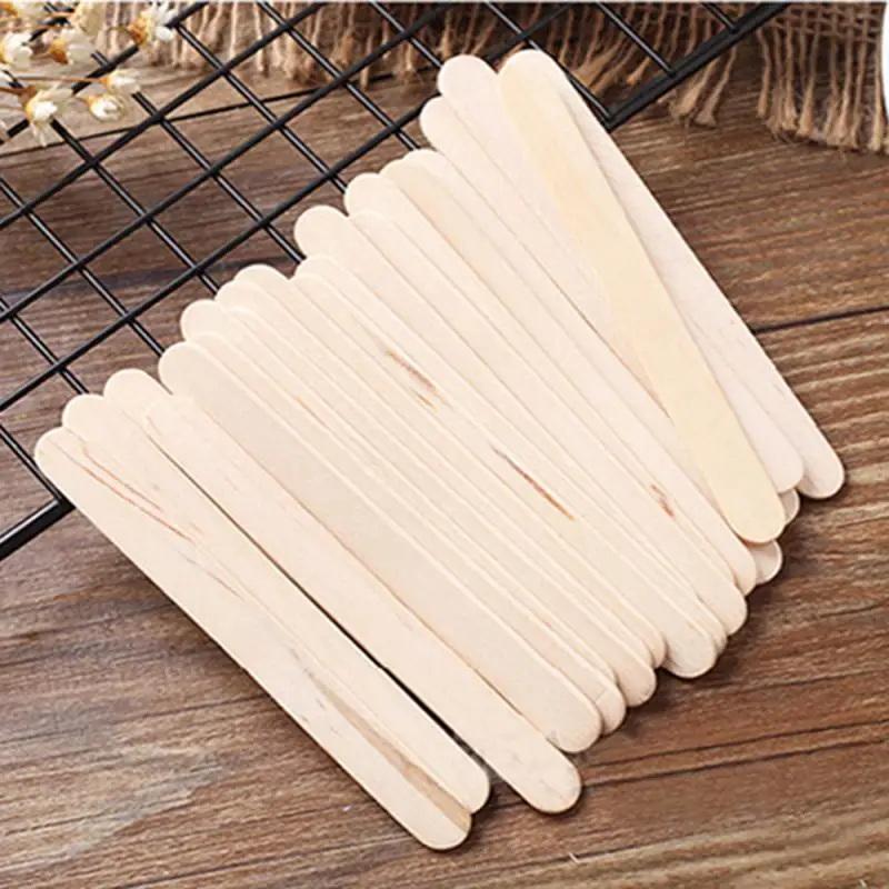 アイスクリームスティック 100本入り 天然木製 ポプシクル - Art Craft With Ice Cream Stick のレビューと価格