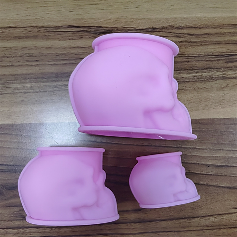 白とピンクのスカルキャンドルモールド DIY エポキシスカル - Art Craft Holiday のレビューと価格