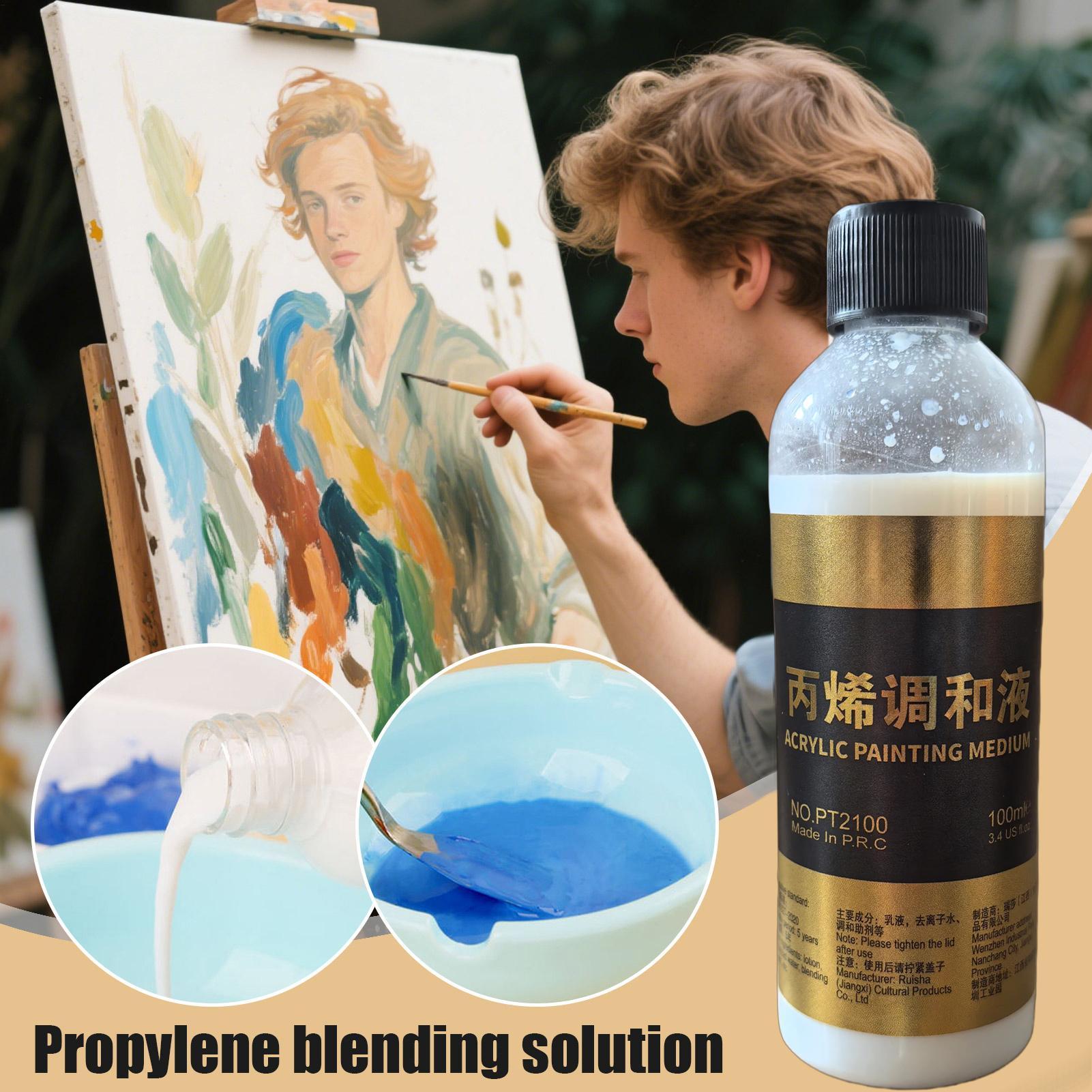 アクリル絵の具用フローエイド 100ml アクリル絵の具用ポ - Acrylic Pour Paint のレビューと価格