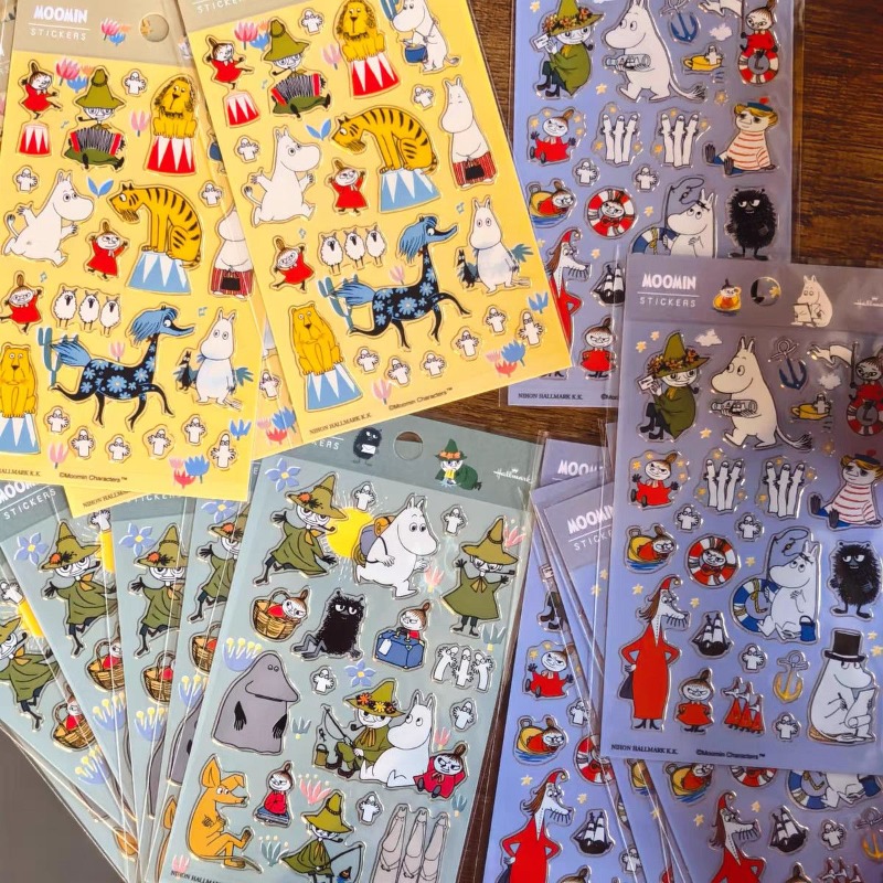ムーミン漫画装飾ステッカー DIY クラフト用品 ジャーナル - Art Craft Making のレビューと価格