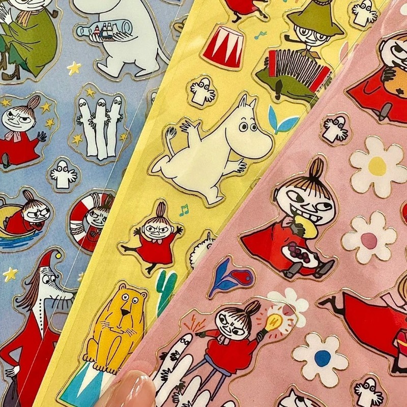 ムーミン漫画装飾ステッカー DIY クラフト用品 ジャーナル - Art Craft Making のレビューと価格