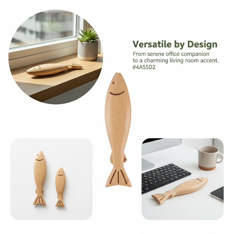 手作りのリアルな木彫り人工魚の置物、レストランの壁飾りDIY - Art Craft Restaurant のレビューと価格