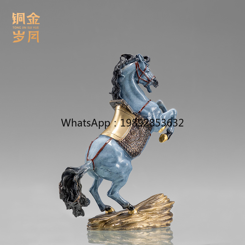 LYY銅工芸工房 戦馬真鍮製置物 干支馬 金属銅器工芸品 玄 - Art Craft Workshop のレビューと価格